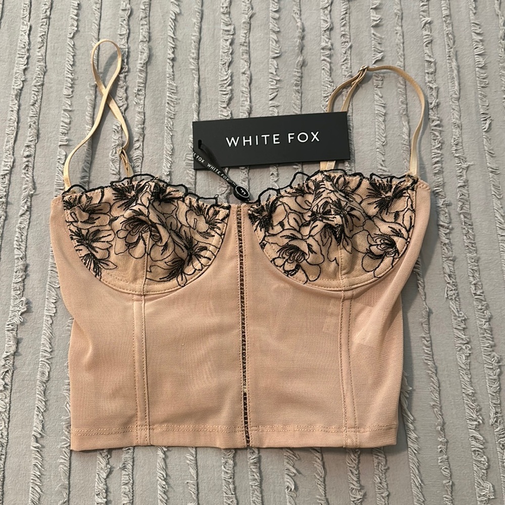 White Fox Unforgettable Bustier